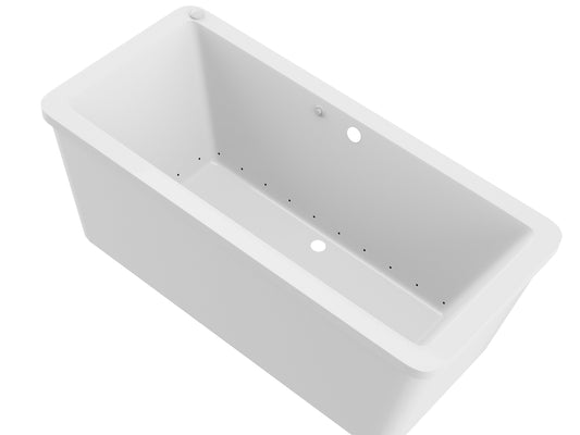 Atlantis Whirlpools Aquarius 34 x 67 Rectangular Freestanding Air Jetted Bathtub