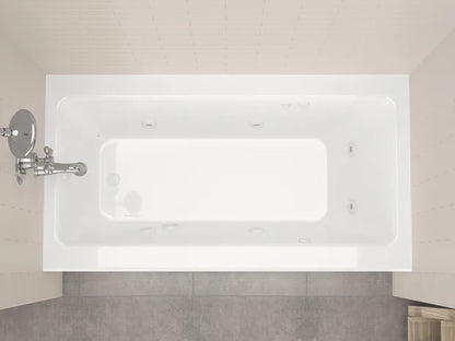 Atlantis Whirlpools Soho 32 x 60 Front Skirted Whirlpool Tub with Right Drain