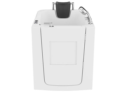 Coupe Series 32 in. x 38 in. Right Swinging Door Walk-In Whirlpool and Air Tub with Right Swinging Door in White