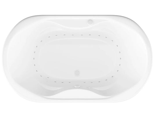 Atlantis Whirlpools Indulgence 41 x 70 Oval Air Jetted Bathtub