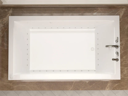 Atlantis Whirlpools Venetian 42 x 60 Rectangular Air Jetted Bathtub