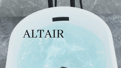 Contemporary, Single-Slipper Design Freestanding Bathtub
