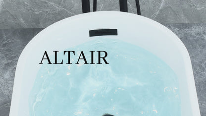 Contemporary, Single-Slipper Design Freestanding Bathtub