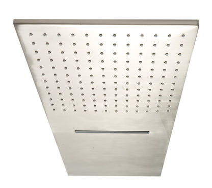 Wall-Mounted Square Waterfall Rain Shower Head by Alfi