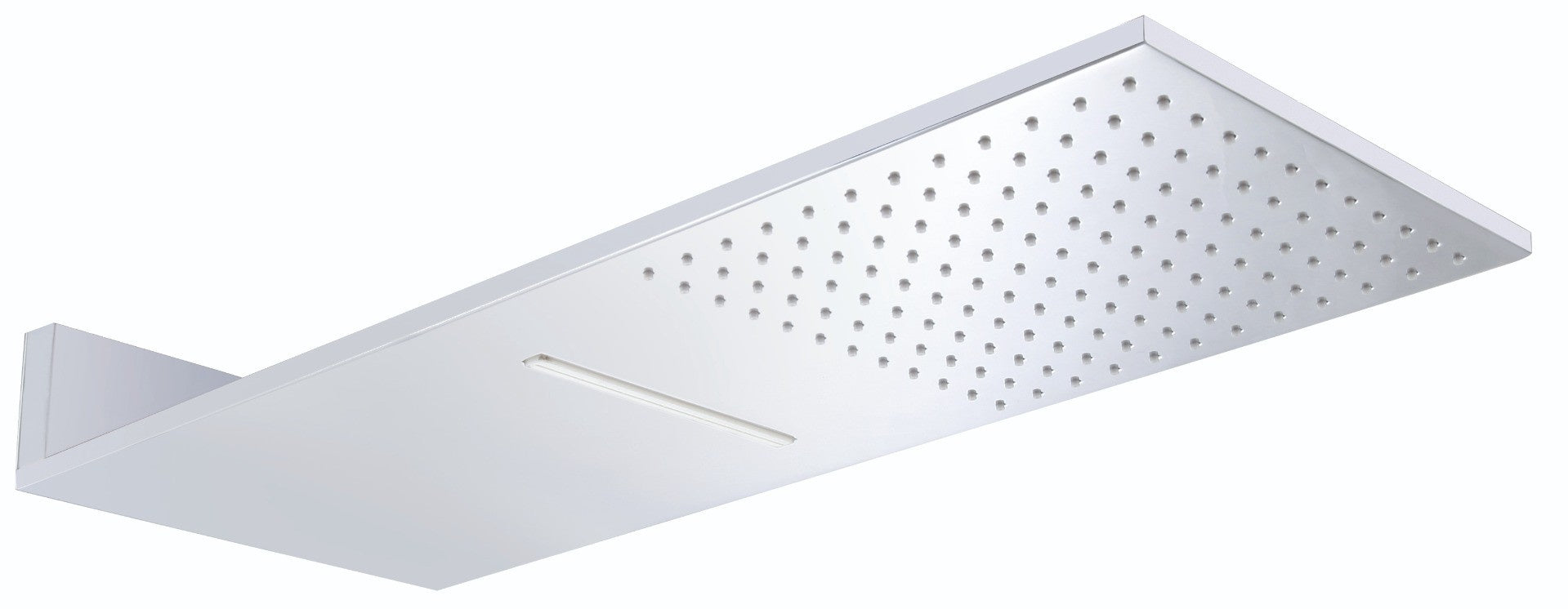 Wall-Mounted Square Waterfall Rain Shower Head by Alfi