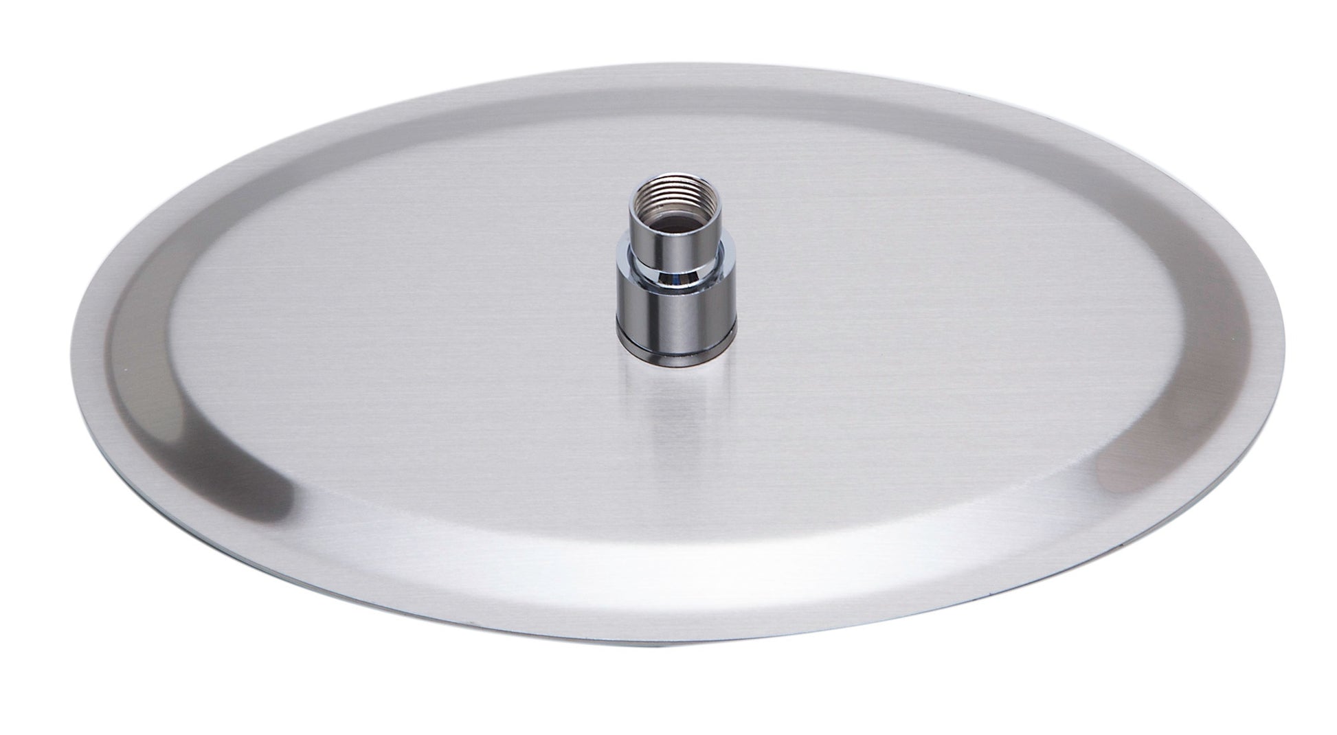 Oval Ultra Thin Rain Shower Head Stainless Steel by Alfi