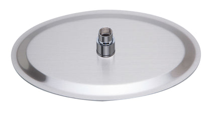 Oval Ultra Thin Rain Shower Head Stainless Steel by Alfi