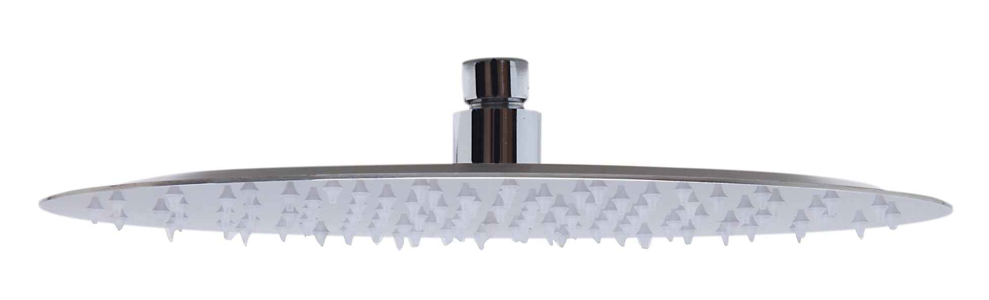 Oval Ultra Thin Rain Shower Head Stainless Steel by Alfi