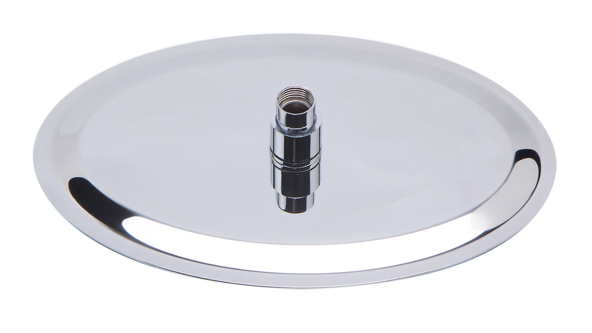 Oval Ultra Thin Rain Shower Head Stainless Steel by Alfi