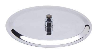 Oval Ultra Thin Rain Shower Head Stainless Steel by Alfi