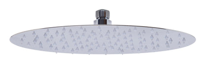 Oval Ultra Thin Rain Shower Head Stainless Steel by Alfi