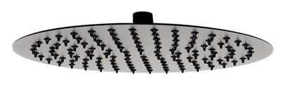 Flat Rain Shower Head In Stainless Steel - 12 Inch by Alfi
