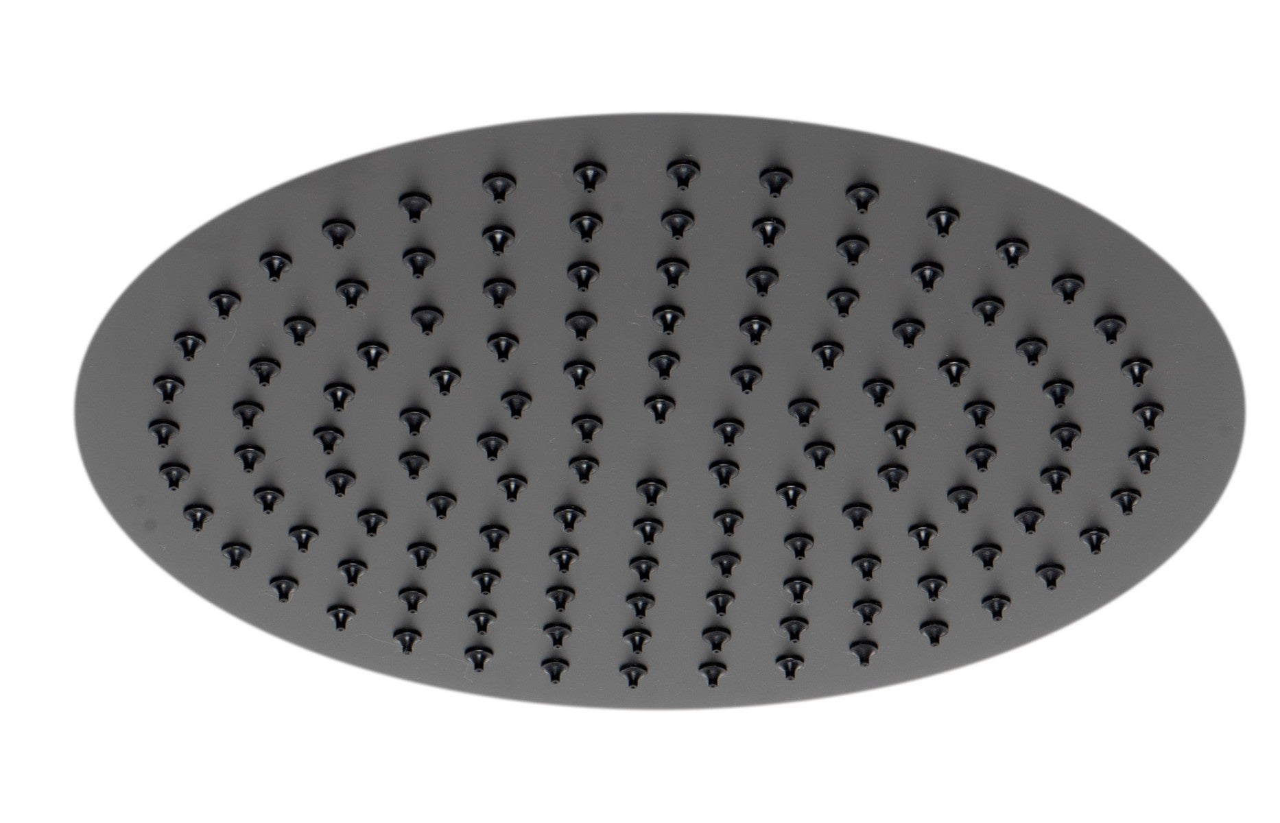Flat Rain Shower Head In Stainless Steel - 12 Inch by Alfi
