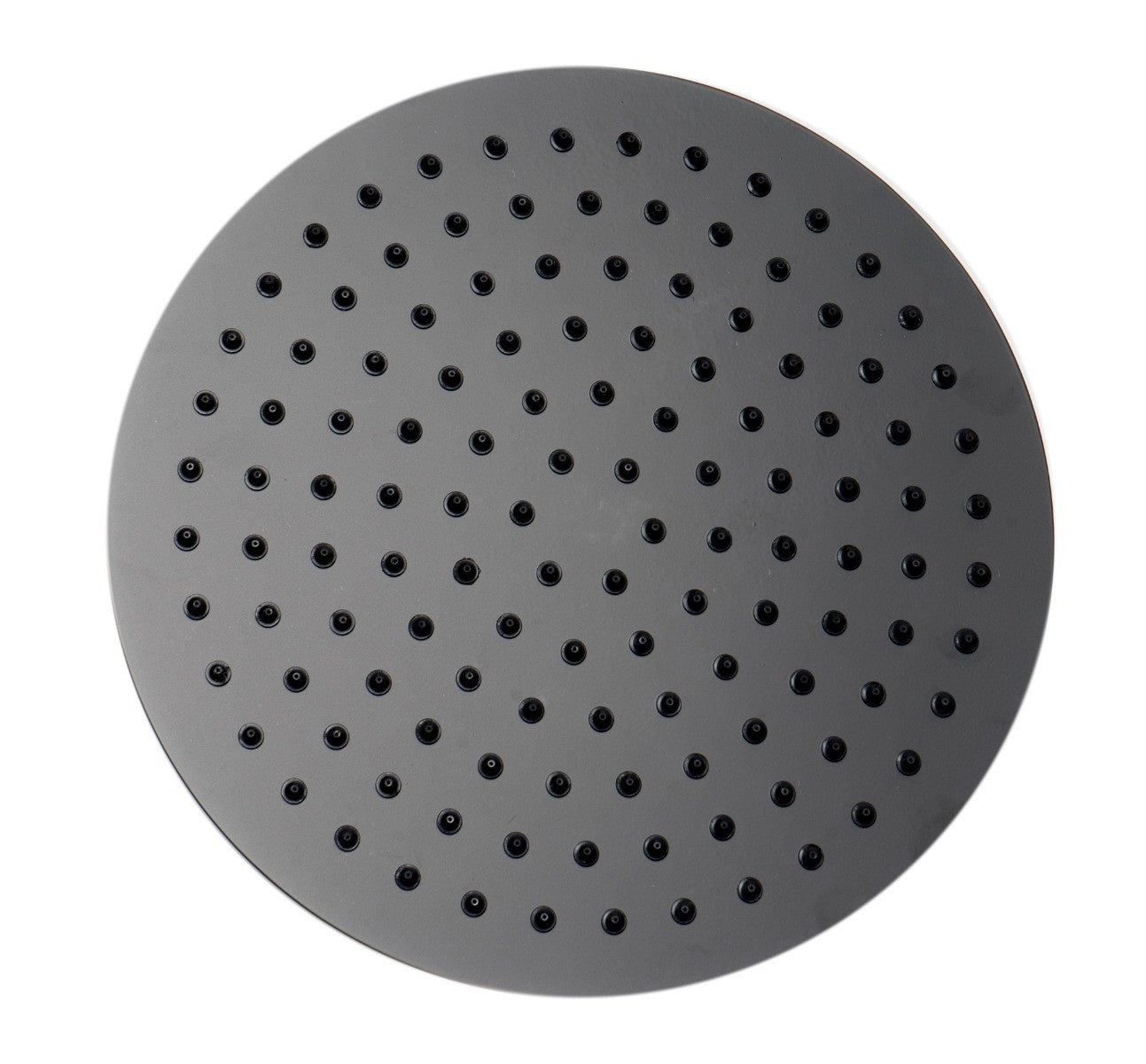 Flat Rain Shower Head In Stainless Steel - 12 Inch by Alfi