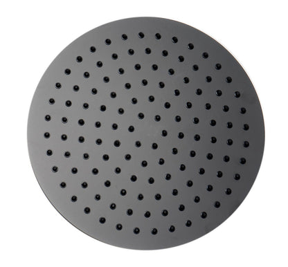 Flat Rain Shower Head In Stainless Steel - 12 Inch by Alfi