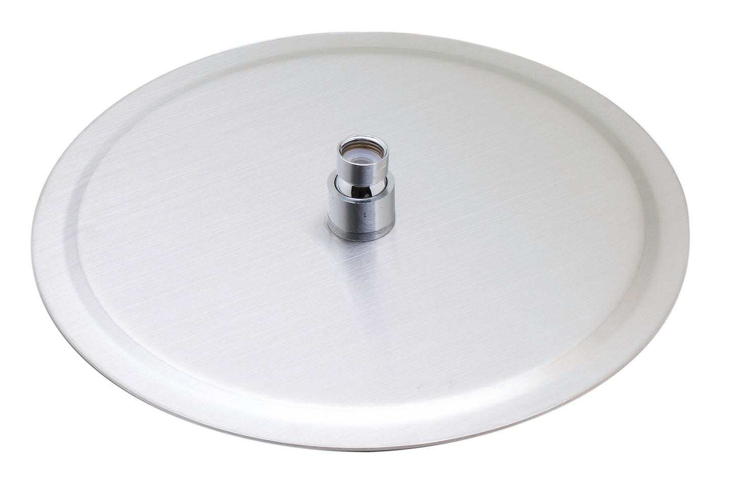 Flat Rain Shower Head In Stainless Steel - 12 Inch by Alfi