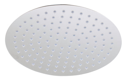 Flat Rain Shower Head In Stainless Steel - 12 Inch by Alfi