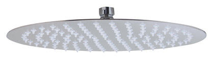 Flat Rain Shower Head In Stainless Steel - 12 Inch by Alfi