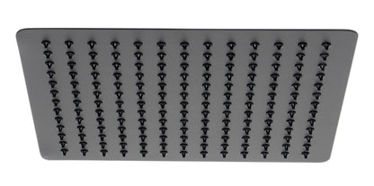 Rain Shower Head - Flat Square Stainless Steel by Alfi