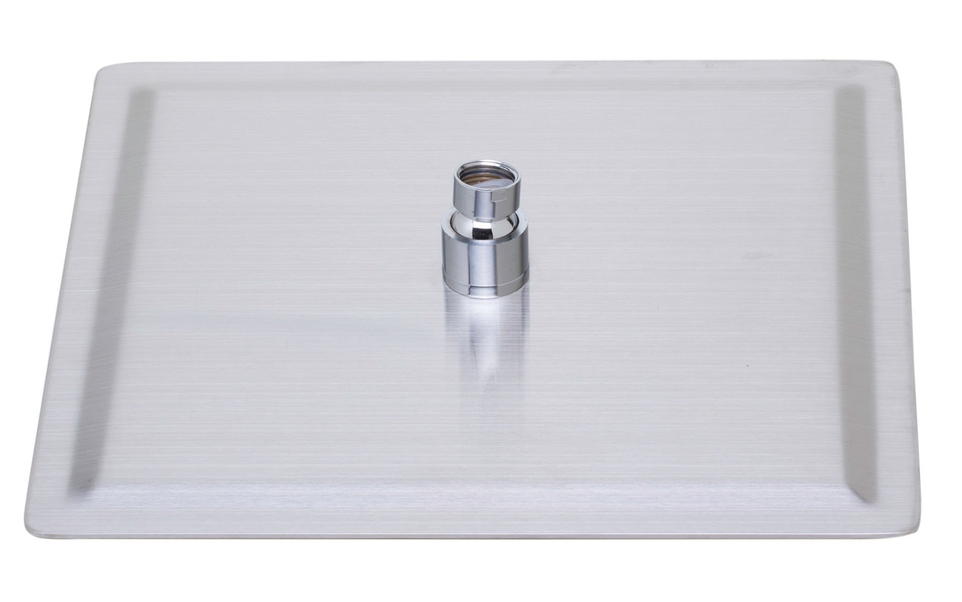 Rain Shower Head - Flat Square Stainless Steel by Alfi