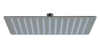 Rain Shower Head - Flat Square Stainless Steel by Alfi