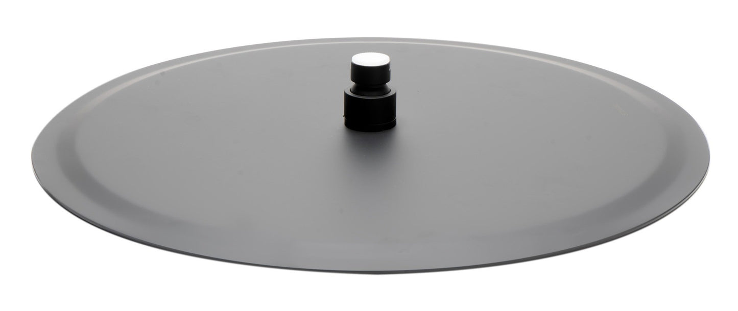 Large Round Rain Shower Head In Stainless Steel by Alfi