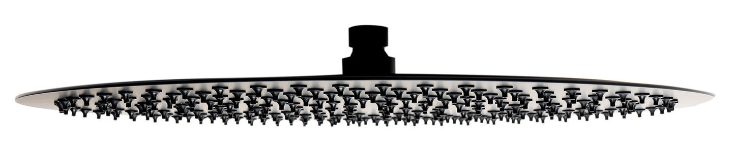 Large Round Rain Shower Head In Stainless Steel by Alfi