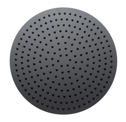Large Round Rain Shower Head In Stainless Steel by Alfi