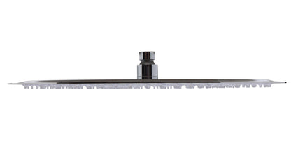 Large Round Rain Shower Head In Stainless Steel by Alfi