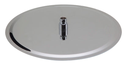 Large Round Rain Shower Head In Stainless Steel by Alfi