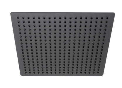 Large 16 Inch Square Rain Shower Head In Stainless Steel by Alfi
