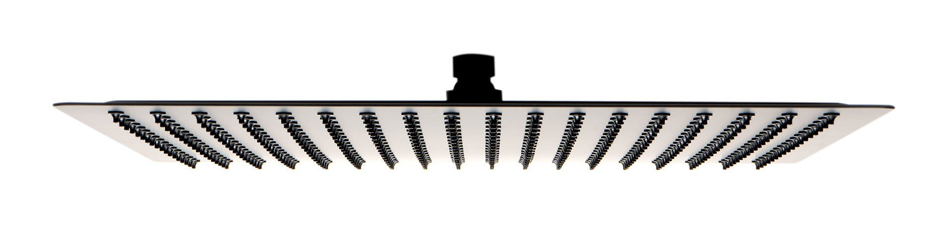 Large 16 Inch Square Rain Shower Head In Stainless Steel by Alfi