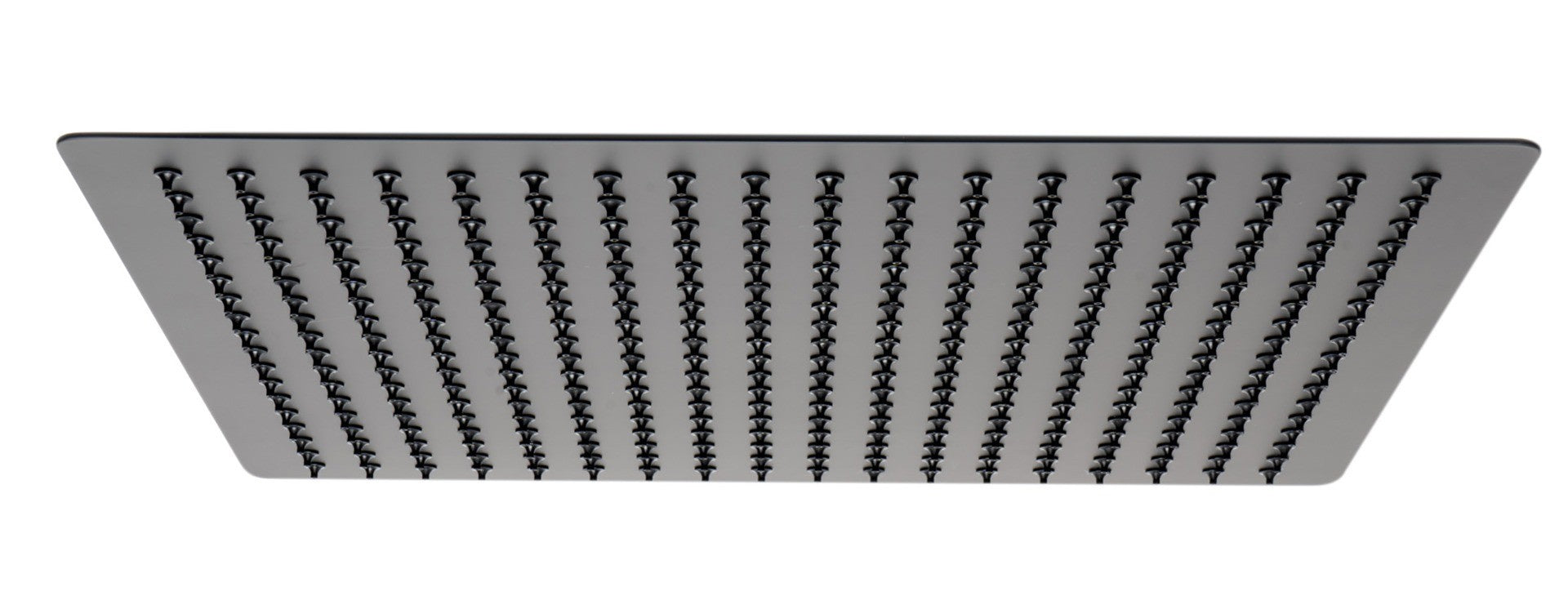 Large 16 Inch Square Rain Shower Head In Stainless Steel by Alfi