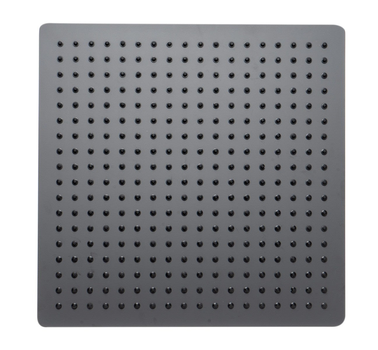 Large 16 Inch Square Rain Shower Head In Stainless Steel by Alfi