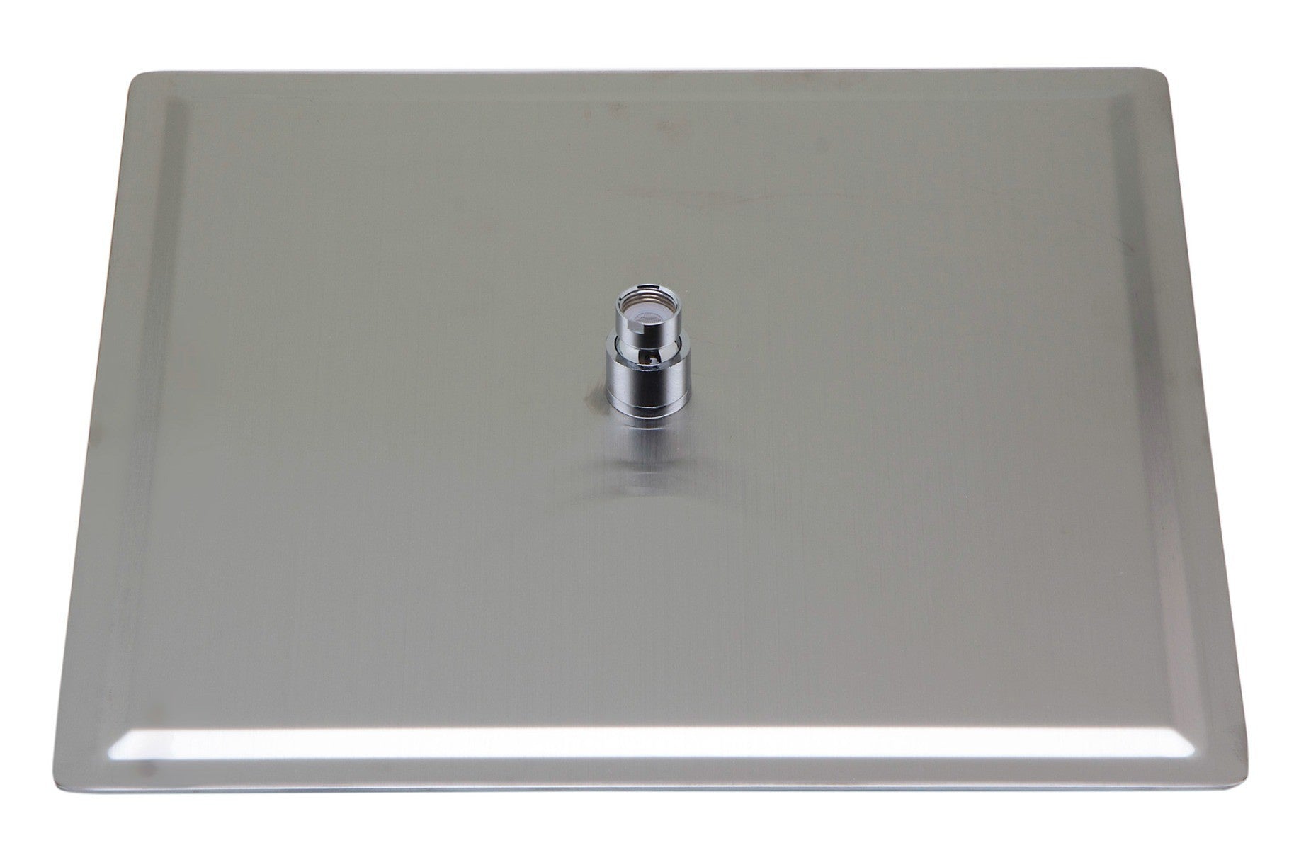 Large 16 Inch Square Rain Shower Head In Stainless Steel by Alfi