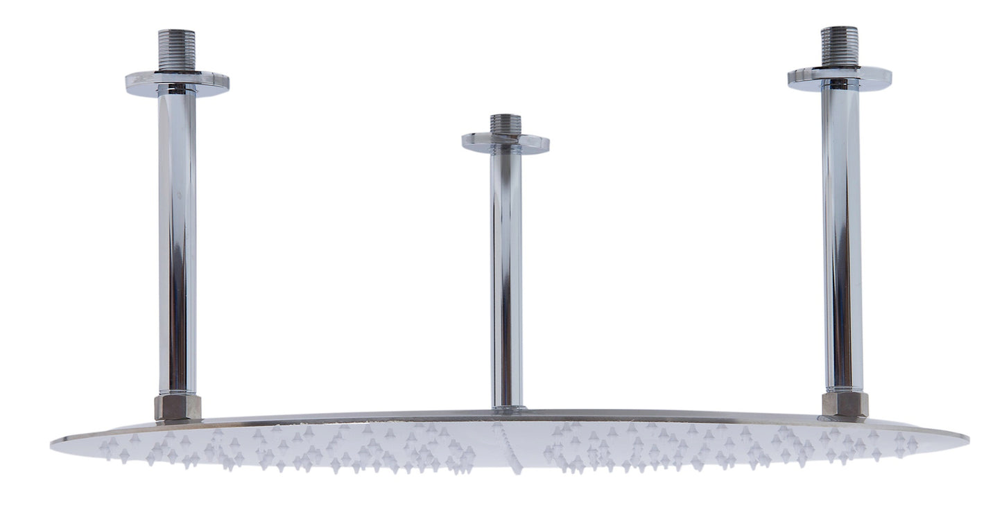 " Round Ultra Thin Rain Shower Head by Alfi