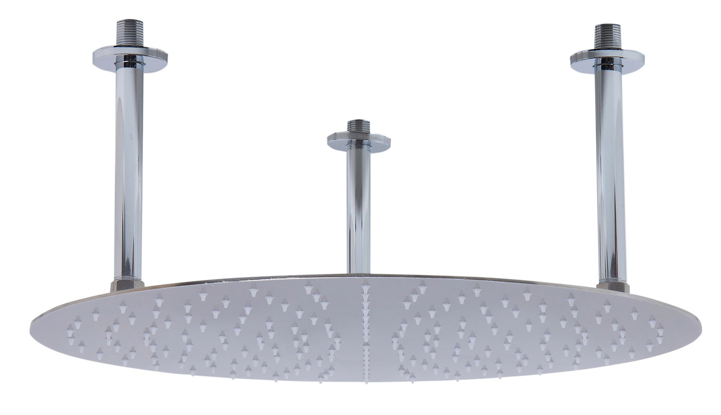 " Round Ultra Thin Rain Shower Head by Alfi