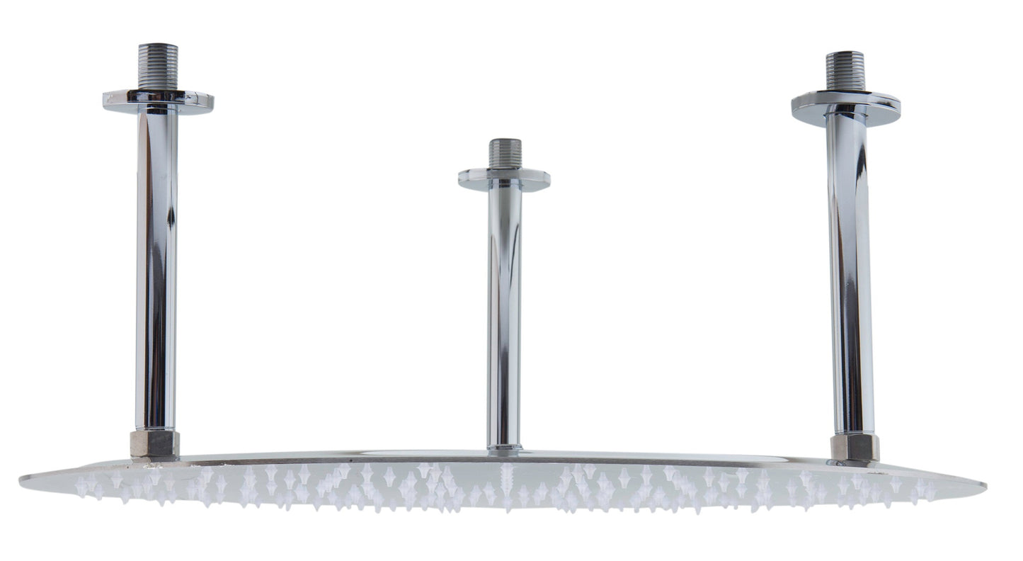 " Round Ultra Thin Rain Shower Head by Alfi