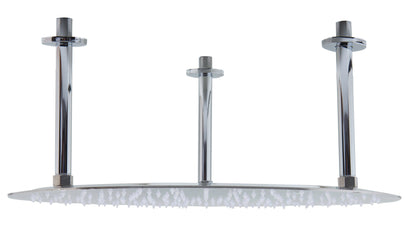 " Round Ultra Thin Rain Shower Head by Alfi