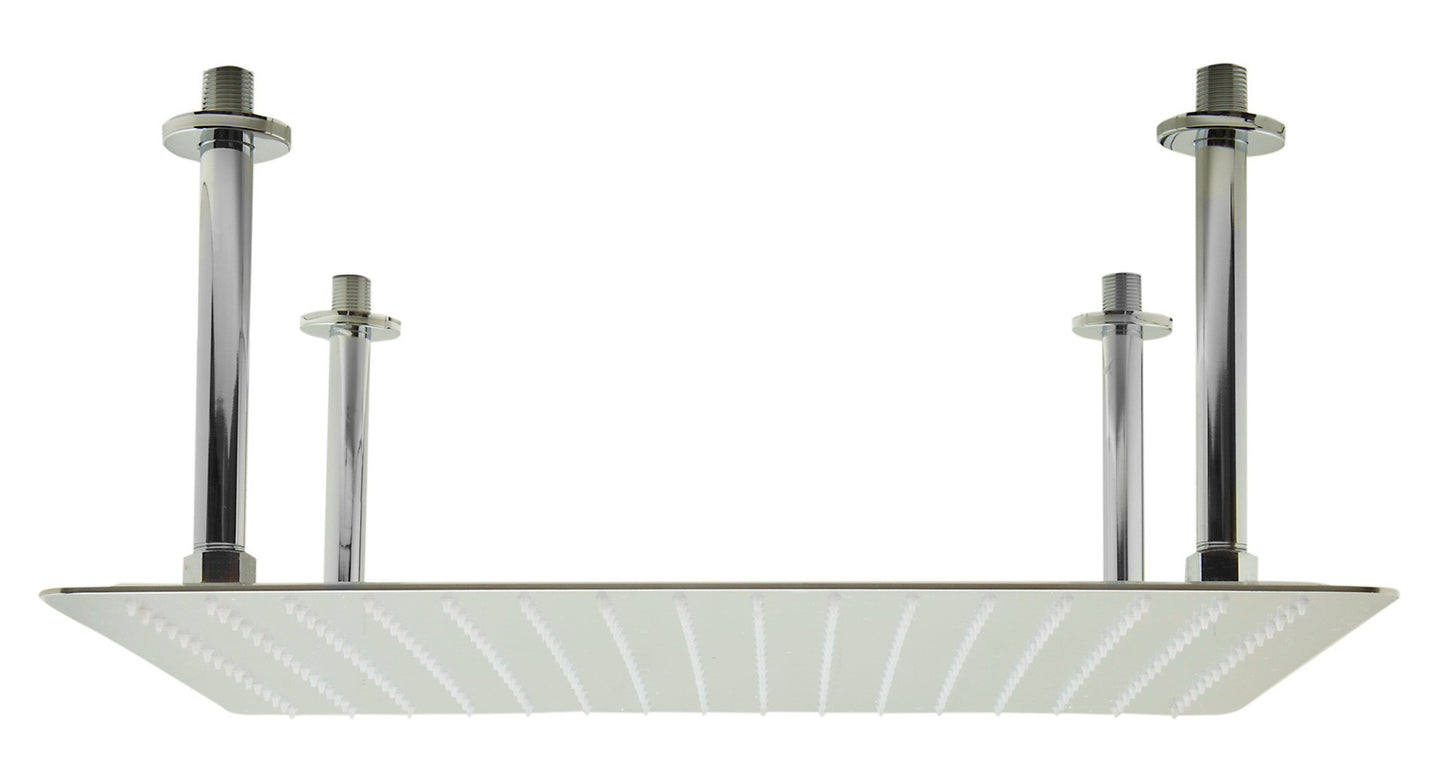 Square Ultra Thin Rain Shower Head by Alfi