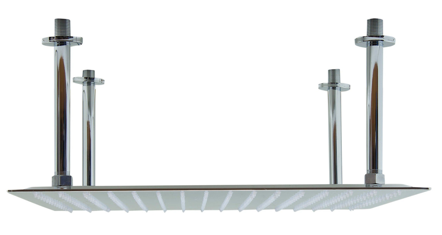 Square Ultra Thin Rain Shower Head by Alfi