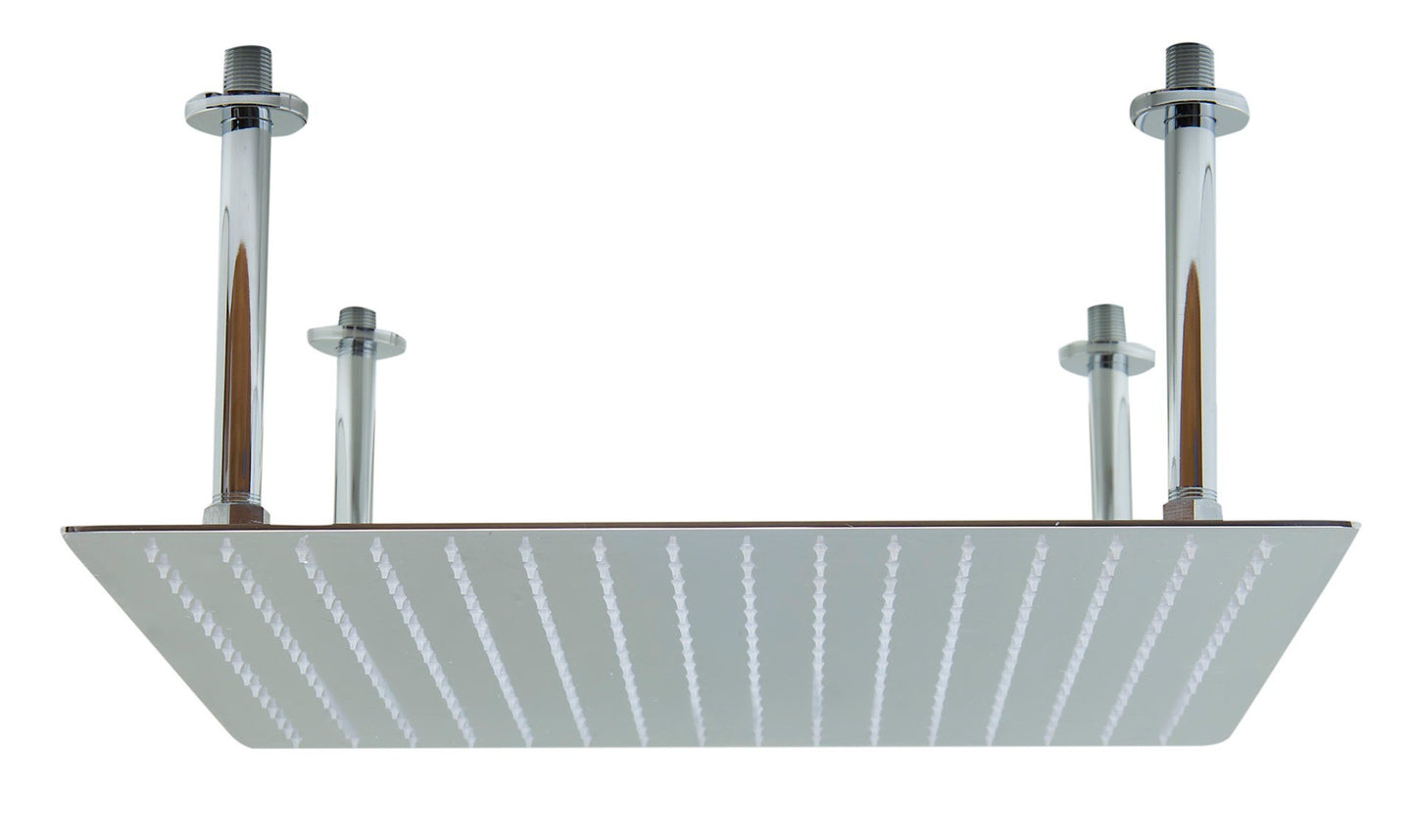 Square Ultra Thin Rain Shower Head by Alfi