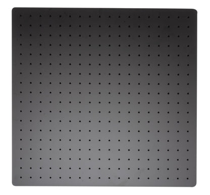 Square Ultra Thin Rain Shower Head Stainless Steel by Alfi