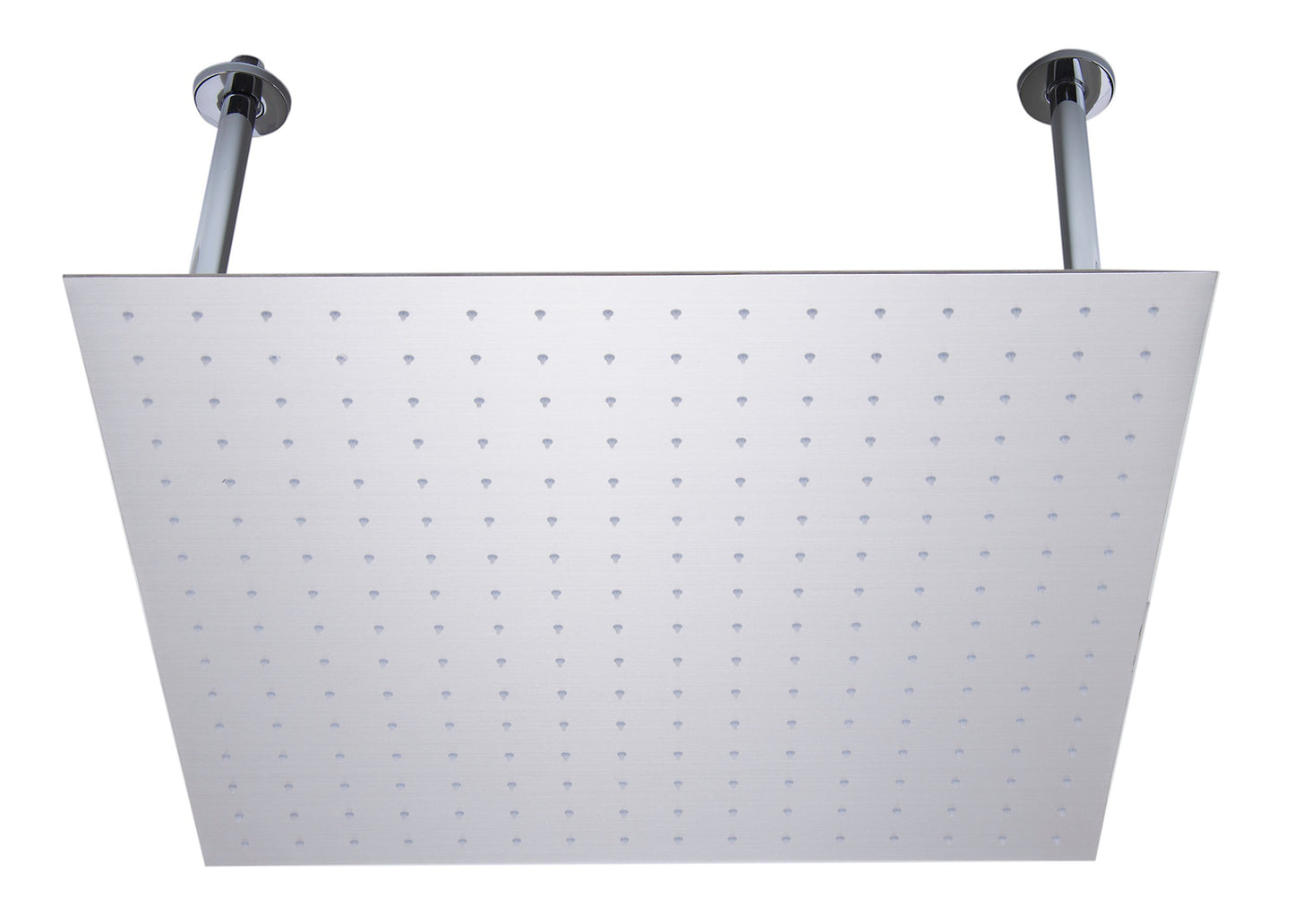 Square Ultra Thin Rain Shower Head Stainless Steel by Alfi