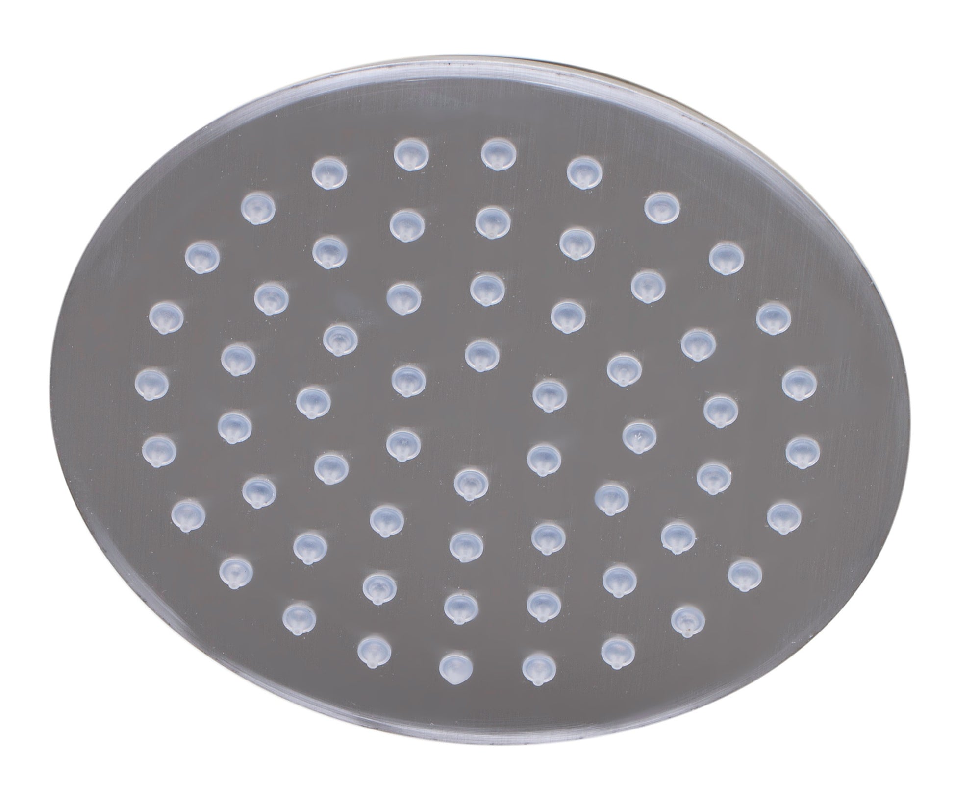 Round Thin 8 Inch Shower Head With Rain Drops by Alfi