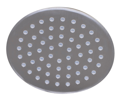 Round Thin 8 Inch Shower Head With Rain Drops by Alfi