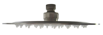 Round Thin 8 Inch Shower Head With Rain Drops by Alfi