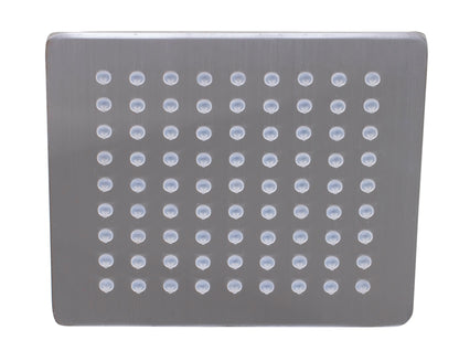 Thin Square Rainfall Shower Head In Solid Stainless Steel by Alfi