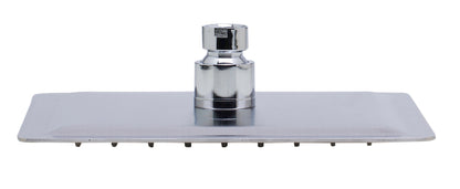 Thin Square Rainfall Shower Head In Solid Stainless Steel by Alfi