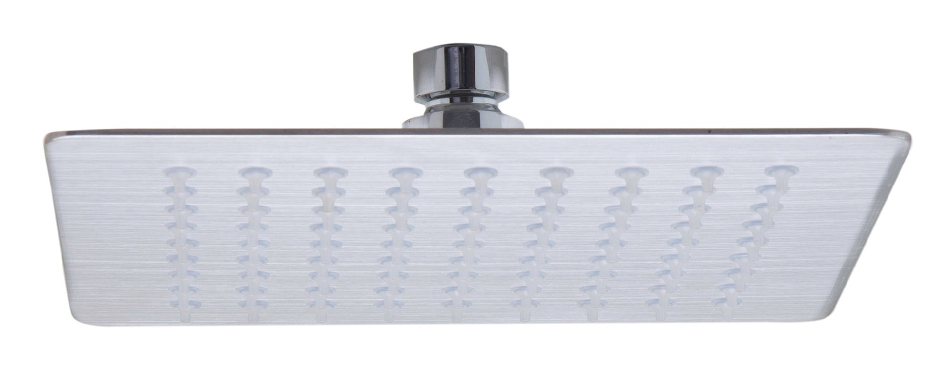 Thin Square Rainfall Shower Head In Solid Stainless Steel by Alfi